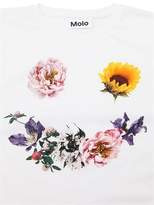 Thumbnail for your product : Molo Flower Smile Cotton Interlock T-Shirt