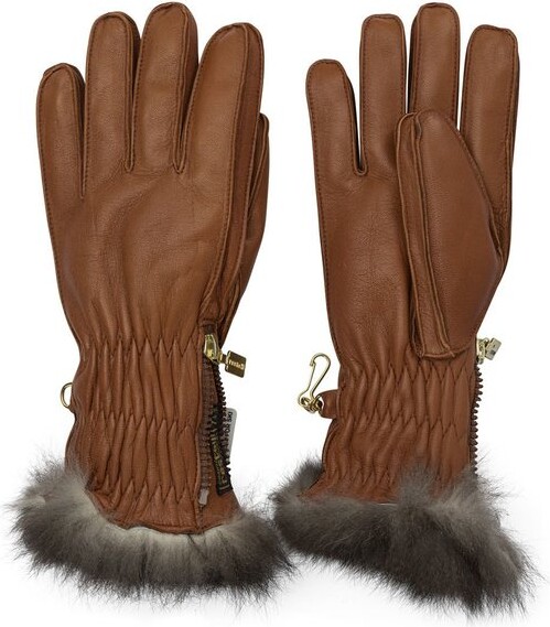 Restelli Saddle-Stitched Ski Gloves