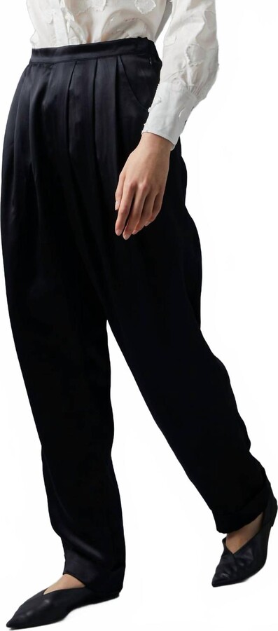 Hope for Flowers Pull-On Trouser Pants In Black