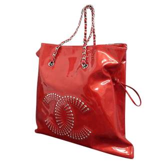 Chanel Red Patent leather Handbag