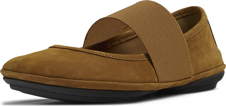 Chaussures Camper Femme - Modèle Nina-k201364, Ballerines Noires En Cuir, Confortables Et Stylées