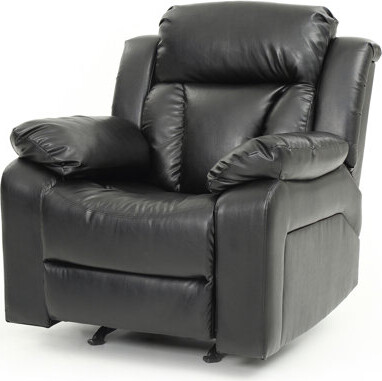 LOONGFIELD Elegant Padded Arm Recliner