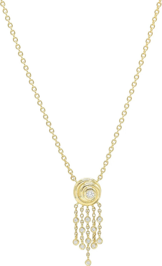 BONDEYE JEWELRY 14K Yellow Gold Julia Necklace