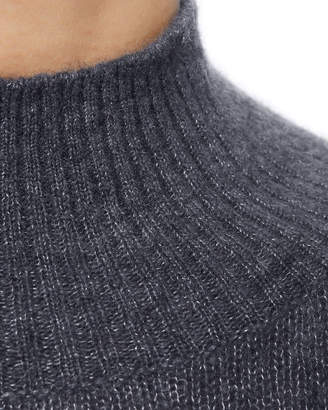 Adam Lippes Brushed Cashmere Grey Sweater