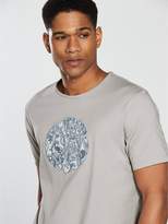 Thumbnail for your product : Pretty Green Odessa Paisley Applique T Shirt
