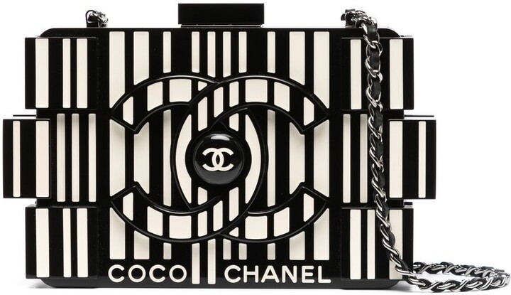 Chanel Pre Owned 2014-2015 Barcode Boy Brick Lego shoulder bag - ShopStyle