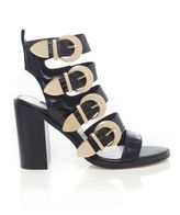 Thumbnail for your product : Senso Vale Mock Croc Buckle Heels