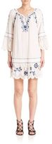 Thumbnail for your product : Calypso St. Barth Tamtam Embroidered Lace-Trim Dress