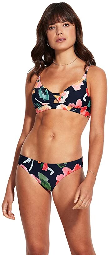 Seafolly Summer Memoirs Twist Front Bralette - ShopStyle Two Piece Swimsuits