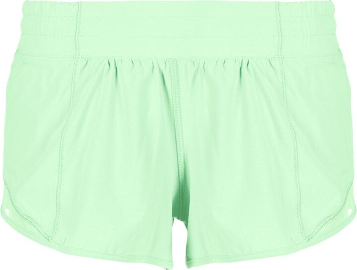Hotty Hot low-rise mesh-paneled stretch recycled-Swift shorts - 2.5