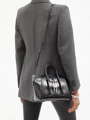 Givenchy Antigona Lock Mini Leather Bag - Black