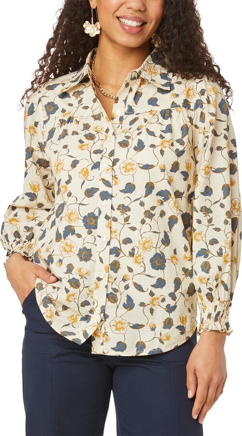 Roller Rabbit Evandra Floral Noemie Top