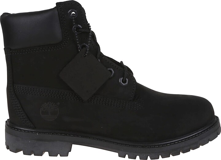 Timberland Premium 6 Inch Lace Up Waterproof Boot Black