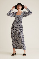 Thumbnail for your product : Seed Heritage Shirred Paisley Dress