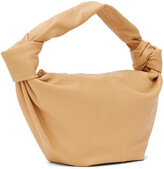 Thumbnail for your product : Bottega Veneta Beige Double Knot Top Handle Bag