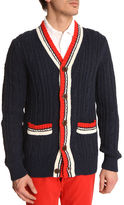 Thumbnail for your product : Tommy Hilfiger Franck Navy Cricket Cardigan
