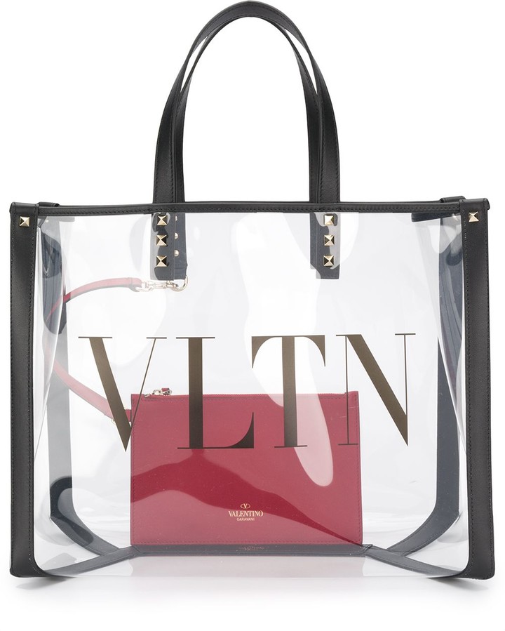 Valentino Clear Tote Online Sale, UP TO 68% OFF