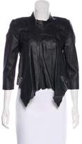 Thumbnail for your product : BCBGMAXAZRIA Perforated Cropped Jacket