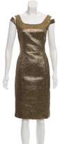 Thumbnail for your product : Michael Kors Brocade Sheath Dress