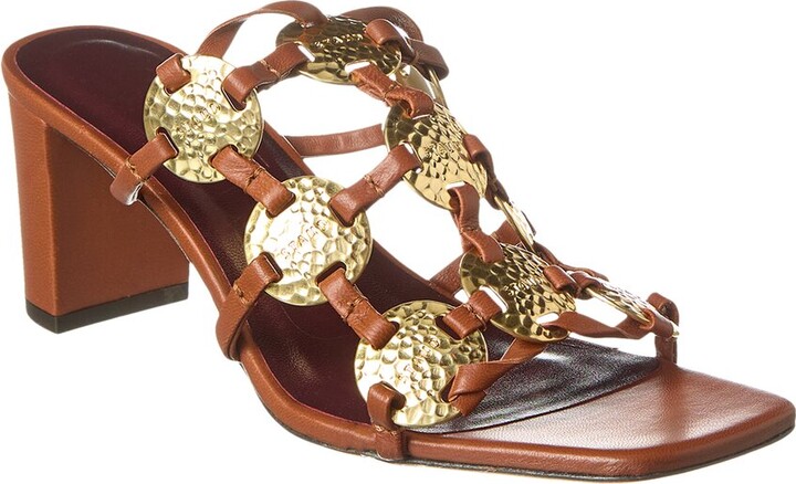 STAUD Pucky Leather Sandal ShopStyle