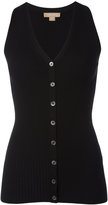 Michael Kors - buttoned knitted vest 