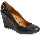 Thumbnail for your product : Lucky Brand 'Gatley' Leather Wedge Pump (Women)