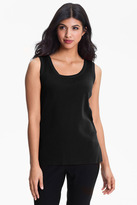 Thumbnail for your product : Exclusively Misook Scoop Neck Tank
