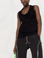 Thumbnail for your product : Rick Owens Lilies Cowl-Neck Tank Top