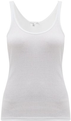 Skin Rasia Cotton-jersey Pyjama Tank Top - White