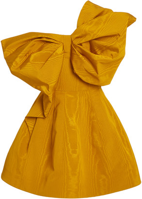 yellow oscar de la renta dress