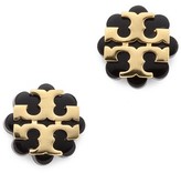 Thumbnail for your product : Tory Burch Logo Flower Resin Stud Earrings
