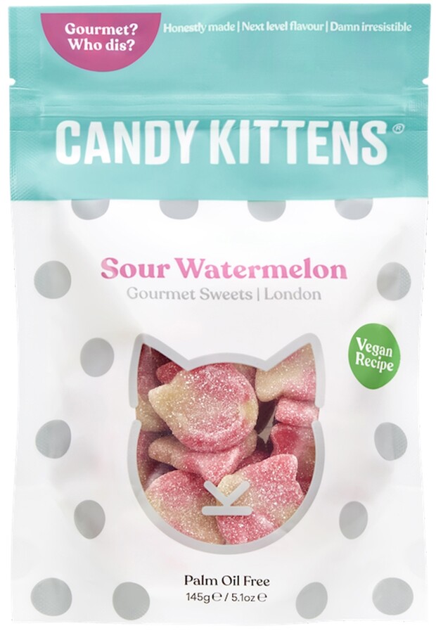 Candy Kittens Sour Watermelon Gourmet Sweets 145g ShopStyle Food