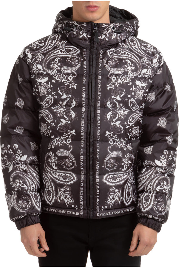 Versace Jeans Couture Baroque Down Jacket - ShopStyle Outerwear