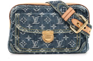 louis vuitton denim belt bag