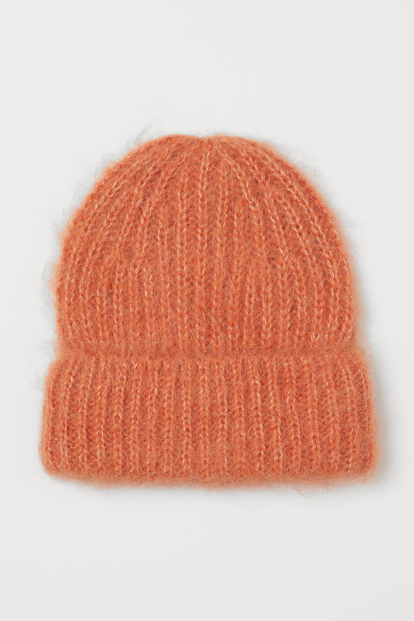 orange wool hat