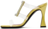 Thumbnail for your product : Les Petits Joueurs Green Hoya Heeled Sandals