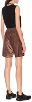 Thumbnail for your product : Rick Owens Lilies metallic Bermuda shorts
