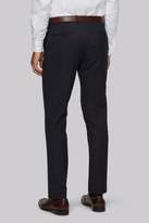 Thumbnail for your product : Moss Bros Tailored Fit Charcoal Melange Stripe Pants