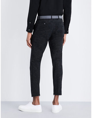 Lanvin Tapered wool-blend trousers