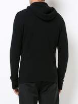 Thumbnail for your product : Label Under Construction distressed knitted hoodie