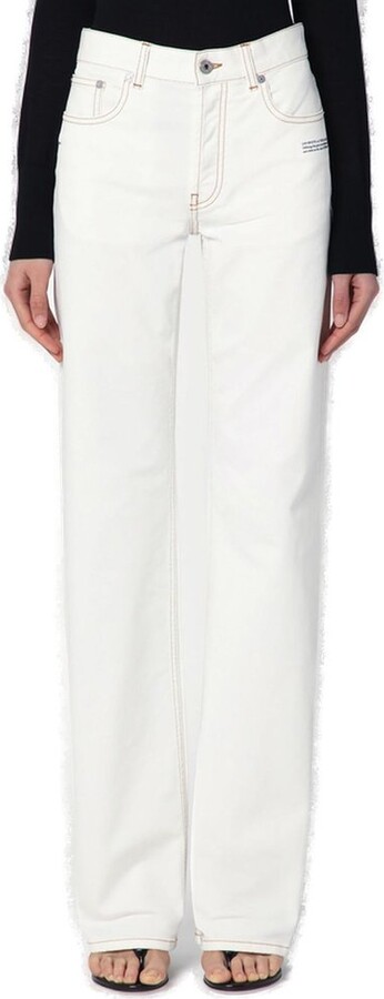 Off-White Susy Straight Leg Jeans