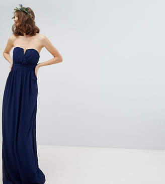 TFNC Tall Bandeau Maxi Bridesmaid Dress