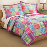 Thumbnail for your product : JCPenney Kelsey Plaid Twill Quilt Set