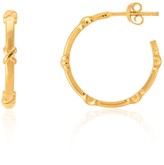 Thumbnail for your product : Deia Piccolo Yellow Gold Vermeil Kiss Hoop Earrings