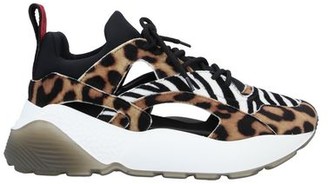 stella mccartney leopard tennis shoes
