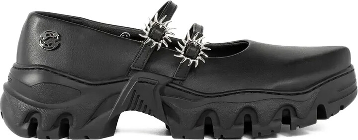 Rombaut MJ spike-embellished pumps