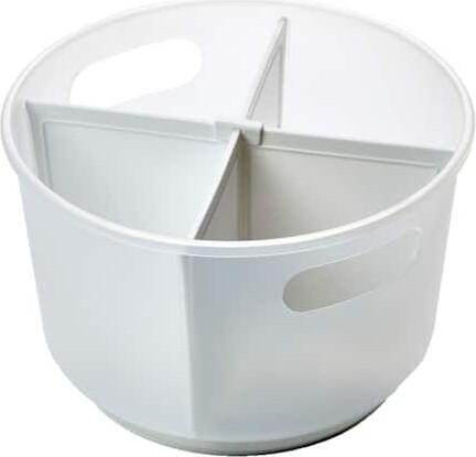 Made Smart madesmart® White Portable Turntable with Dividers