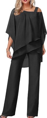 HOOUDO Women's Elegant Wedding Guest Plus Size Prom Mother of The