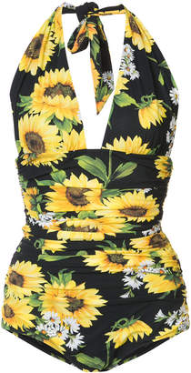 Dolce & Gabbana Sunflower swimsuit