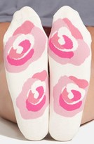 Thumbnail for your product : Kate Spade 'exploded Deco Rose' No-Show Socks